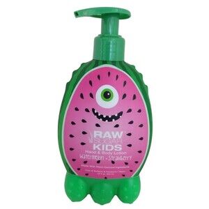 Raw Sugar Kids Watermelon Strawberry Scent Hand Body Lotion 12 fl oz Vegan NEW